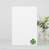 Papeterie de trèfle de shamrock du jour de St (Debout devant)