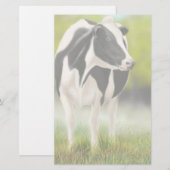 Papeterie de vache du Holstein (Devant / Derrière)