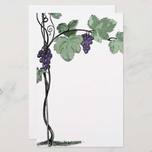 Papeterie de vignoble (Devant / Derrière)