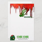 papeterie de zombi (Devant / Derrière)