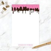 Papeterie Déchets de crème glacée amusants Papier à lettres