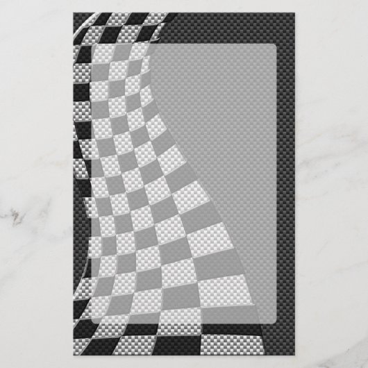 Papeterie Décor à lames en fibre de carbone (Devant)