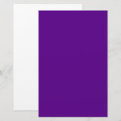 Papeterie Décor couleur Accent violet (Devant / Derrière)
