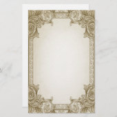 Papeterie Défilés feuille - Brown (Devant / Derrière)