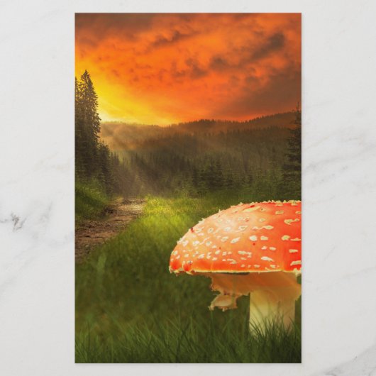 Papeterie Définition du soleil d'automne. (Devant)