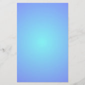 Papeterie Dégradé de couleurs bleu ciel Bleus aqua (Devant)