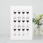 Papeterie Dégustation de vin (Debout devant)