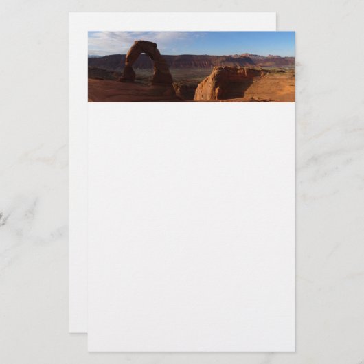 Papeterie Delicate Arch II au Parc national des Arches (Devant / Derrière)