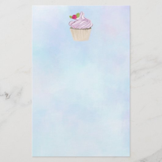 Papeterie Délicieux brioche rose sur le dessus (Devant)