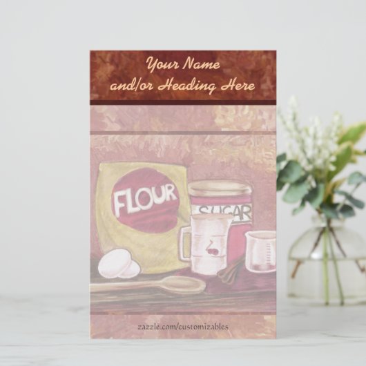 Papeterie démodée de chef (Debout devant)