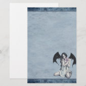 Papeterie Démon doux stationnaire (Devant / Derrière)