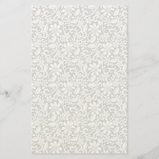 Papeterie Dentelle blanche 1 (Devant)