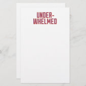 Papeterie Déprimé (Devant / Derrière)