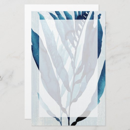 Papeterie Dérive bleue I (Devant / Derrière)