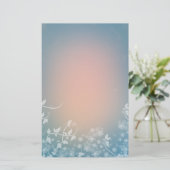 Papeterie Design floral romantique (Debout devant)