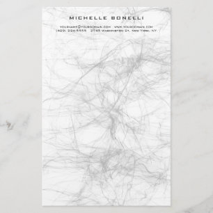 Papeterie Design Gris Minimaliste Moderne Professionnel