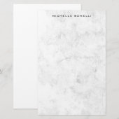 Papeterie Design minimaliste moderne professionnel uni (Devant / Derrière)