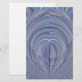 Papeterie Design sans couture du grand coeur (Devant / Derrière)