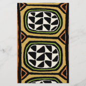 Papeterie Design textile Kuba africain (Devant)