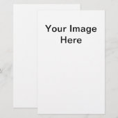 Papeterie Design Your Own - Add Your Text (Devant / Derrière)