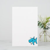 Papeterie dessin animé de requin souriant (Debout devant)