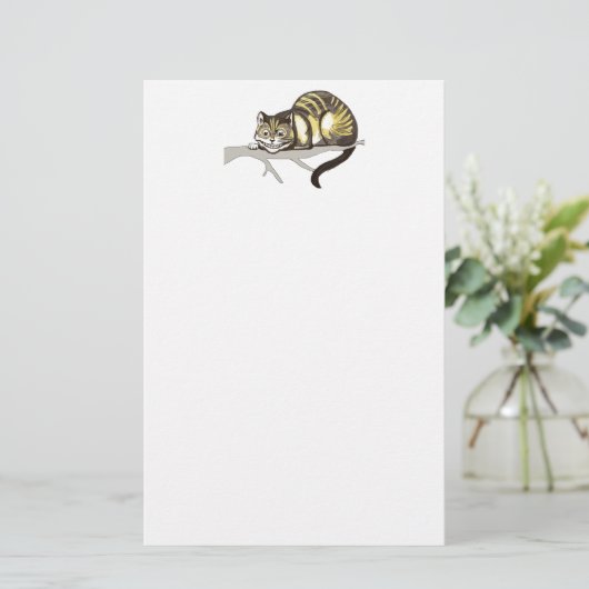 Papeterie Dessin de chat de Cheshire (Debout devant)