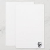 Papeterie Dessin de croquis humain d'anatomie de crâne (Devant / Derrière)