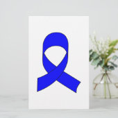 Papeterie Dessin de ruban bleu (Debout devant)