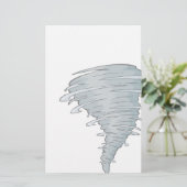 Papeterie Dessin de tornade (Debout devant)