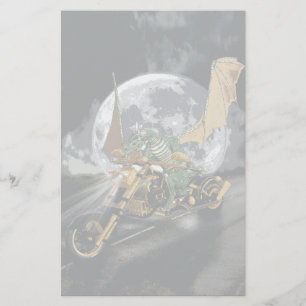 Papeterie Dessin Dragon et Imaginaire Lune