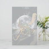 Papeterie Dessin Dragon et Imaginaire Lune (Debout devant)