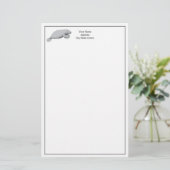 Papeterie Dessin vintage Manate (Debout devant)