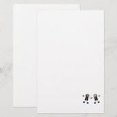 Papeterie Deux Pièces Dansant Happy Interracial (Devant / Derrière)