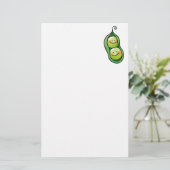 Papeterie Deux pois dans une cosse (Debout devant)