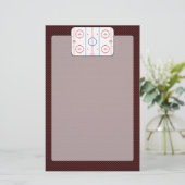 Papeterie Diagramme de la patinoire de la compagnie de hocke (Debout devant)