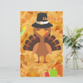 Papeterie dinde bon thanksgiving (Debout devant)