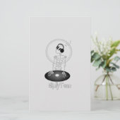 Papeterie DJ Skeleton (Debout devant)