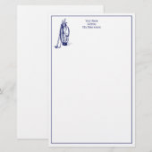 Papeterie do-it-yourself Colours Golf Bag Golf Club Bleu (Devant / Derrière)