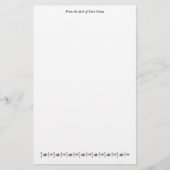 Papeterie d'oies de natation (Devant)