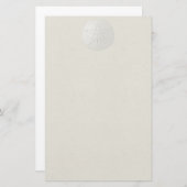 Papeterie Dollar de sable élégant 1 stationnaire (Devant / Derrière)