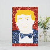 Papeterie donald trump (Debout devant)