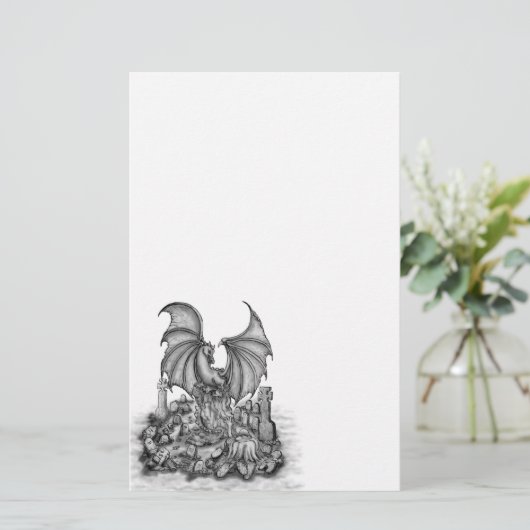 Papeterie Dragon avec Zombie (Debout devant)