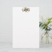 Papeterie Dragon médiéval Antiquité Designer Cadeau (Debout devant)