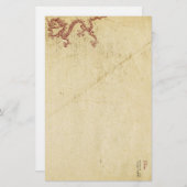 Papeterie Dragon oriental (Devant / Derrière)