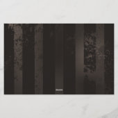 Papeterie Dragonflies de Steampunk sur arrière - plan rayé b (Dos)