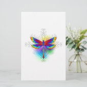 Papeterie Dragonfly en arc-en-ciel (Debout devant)