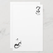 Papeterie Dragons de bureau (Devant / Derrière)