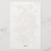 Papeterie Dragons et conception d'inspiration médiévale (Dos)