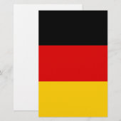 Papeterie Drapeau allemand (Devant / Derrière)