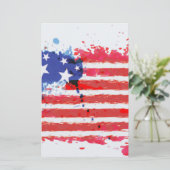 Papeterie drapeau américain (Debout devant)